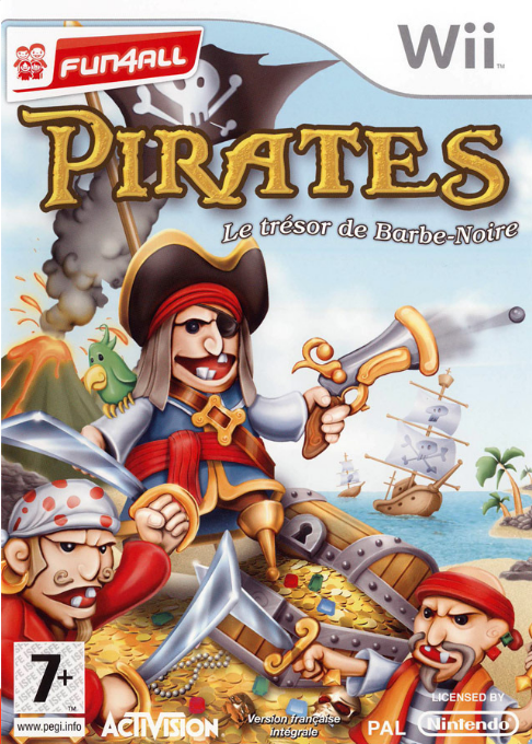 Pirates - Hunt for Blackbeard's Booty — box-2D (FR)