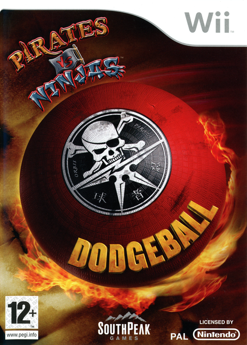 Pirates Vs Ninjas Dodgeball — box-2D (EU)