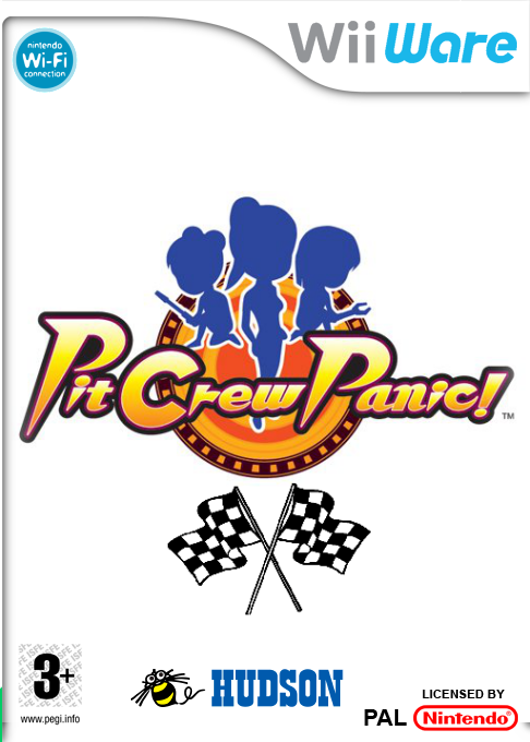 Pit Crew Panic! — box-2D (EU)