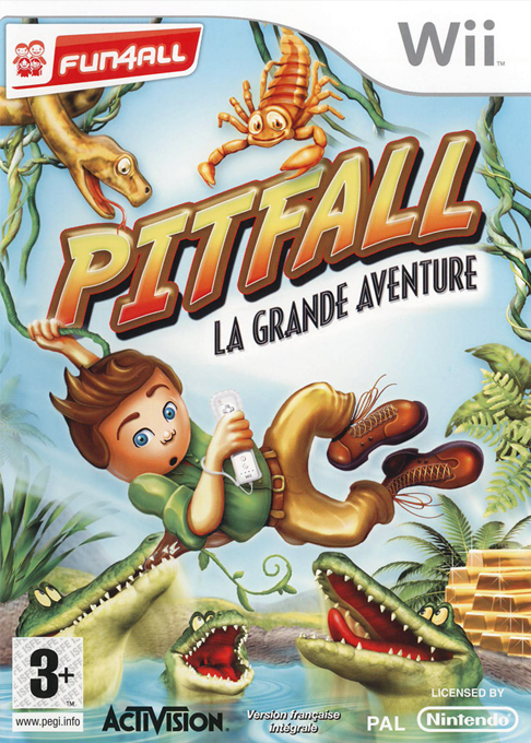 Pitfall - The Big Adventure — box-2D (FR)