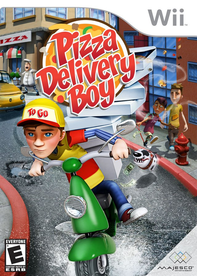 Pizza Delivery Boy box art