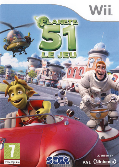 Planet 51 - The Game — box-2D (FR)
