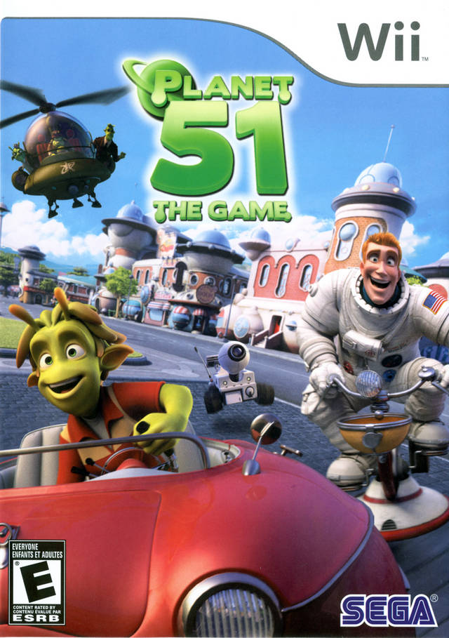 Planet 51 - The Game box art