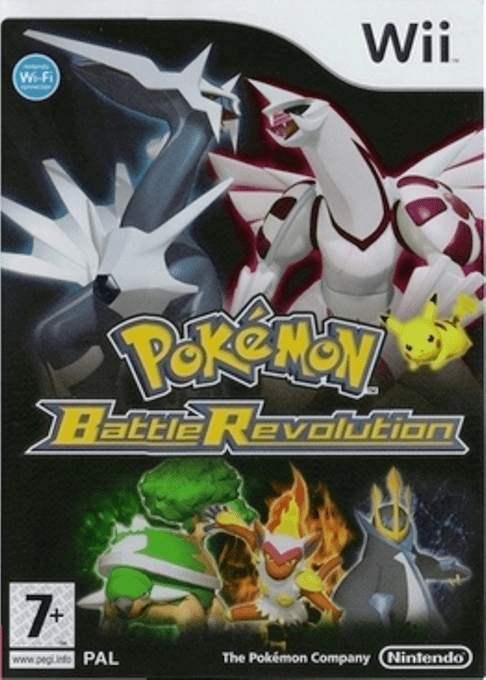 Pokemon Battle Revolution — box-2D (SP)