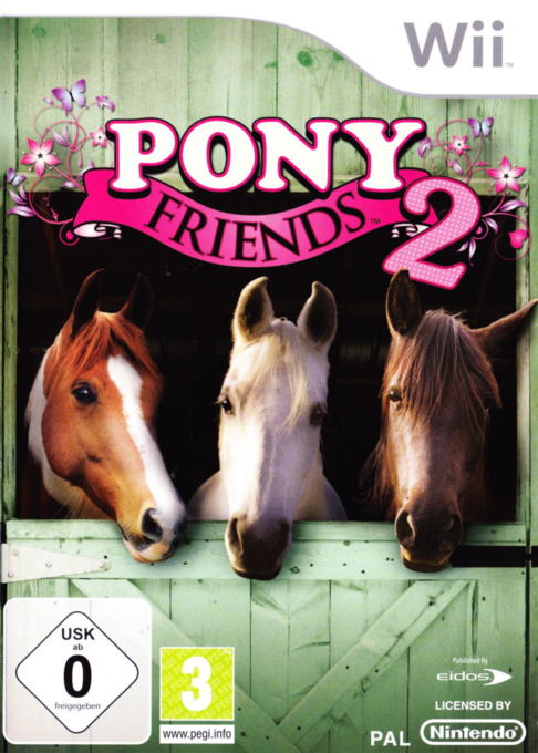 Pony Friends 2 — box-2D (DE)