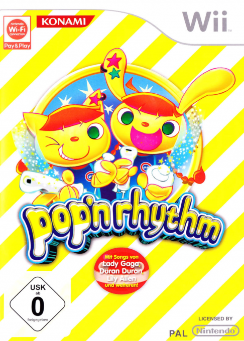 Pop'n Music — box-2D (DE)