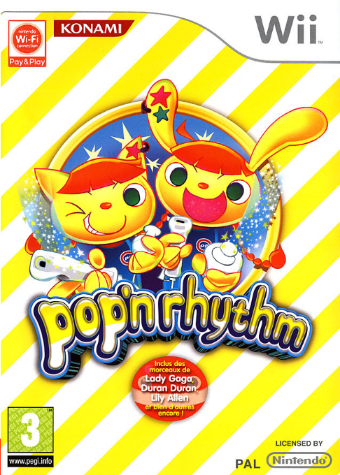 Pop'n Rhythm — box-2D (FR)