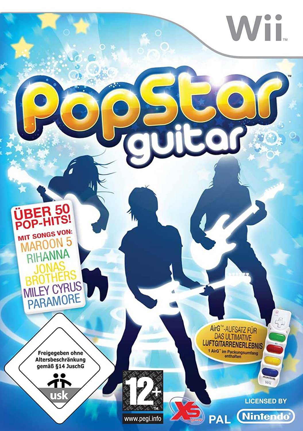 Popstar Guitar — box-2D (DE)