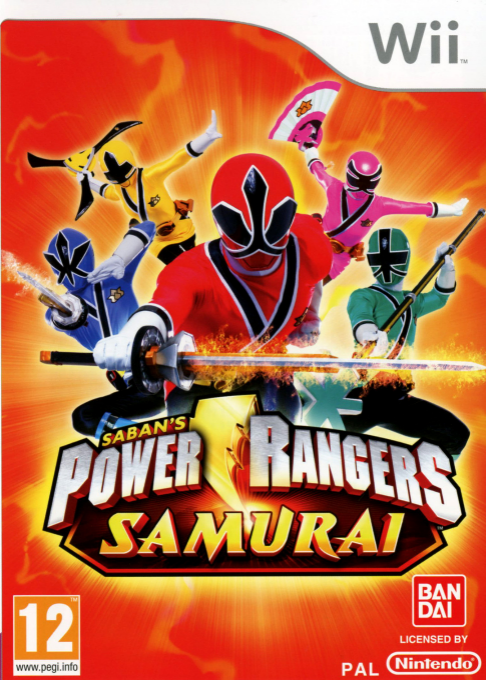 Power Rangers Samurai — box-2D (SP)