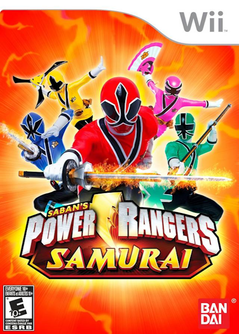 Power Rangers Samurai box art