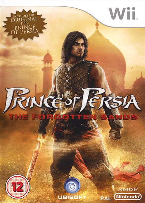 Prince of Persia - The Forgotten Sands — box-2D (UK)