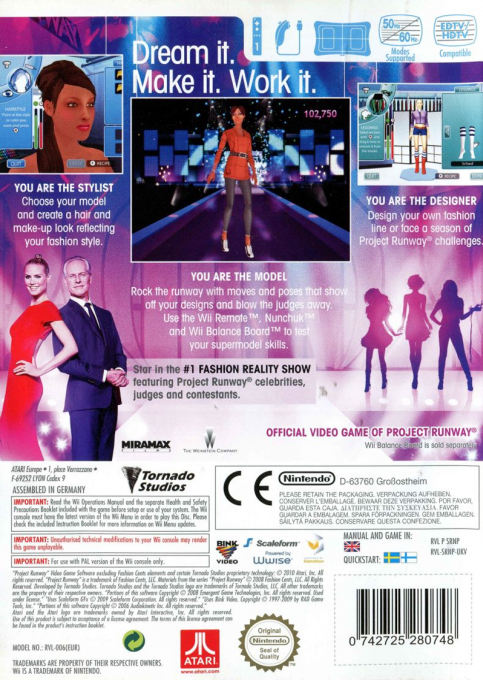 Project Runway — box-2D-back (EU)