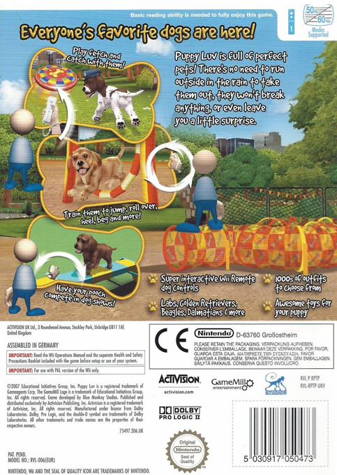 Tierbabys - Mein kleiner Welpe — box-2D-back (EU)