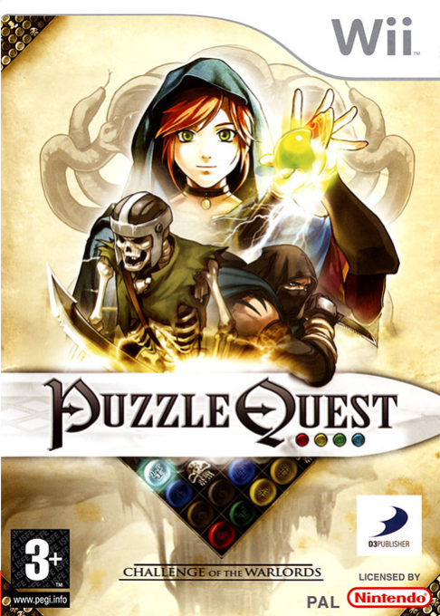 Puzzle Quest - Challenge Of The Warlords — box-2D (FR)