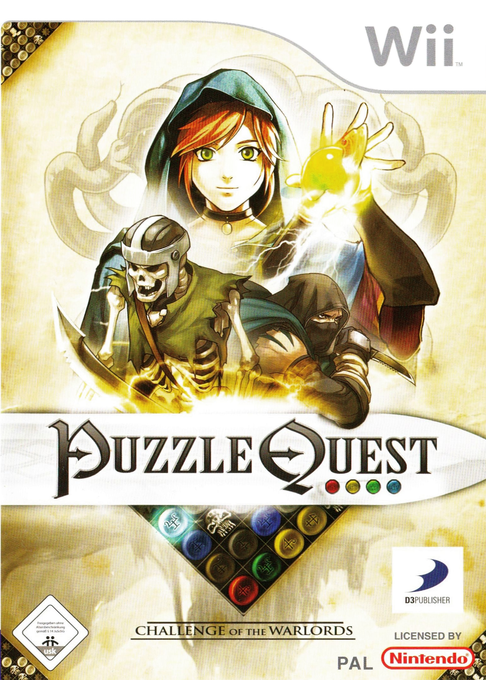 Puzzle Quest - Challenge Of The Warlords — box-2D (DE)