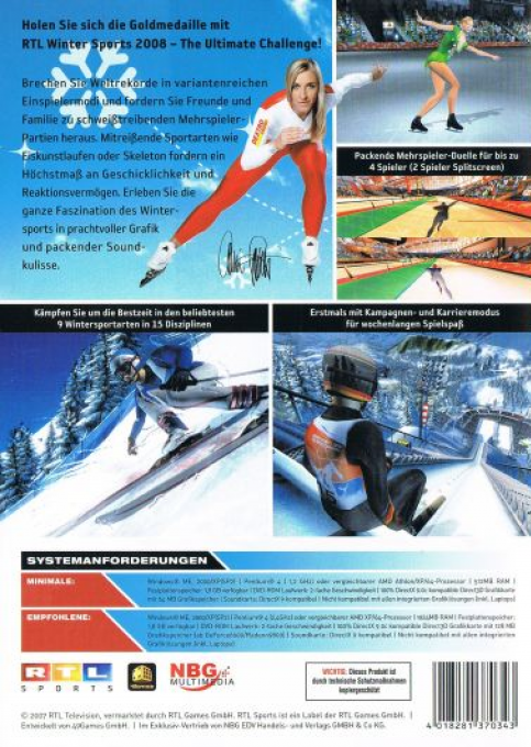 Winter Sports 2008 - The Ultimate Challenge — box-2D-back (FR)