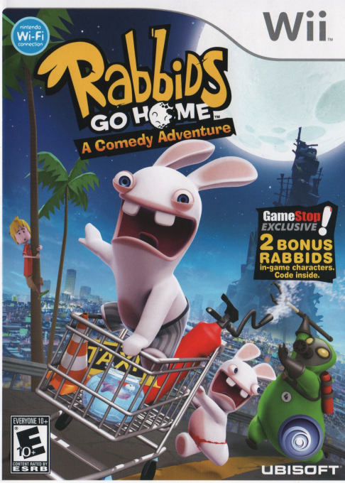 Rabbids Go Home box art