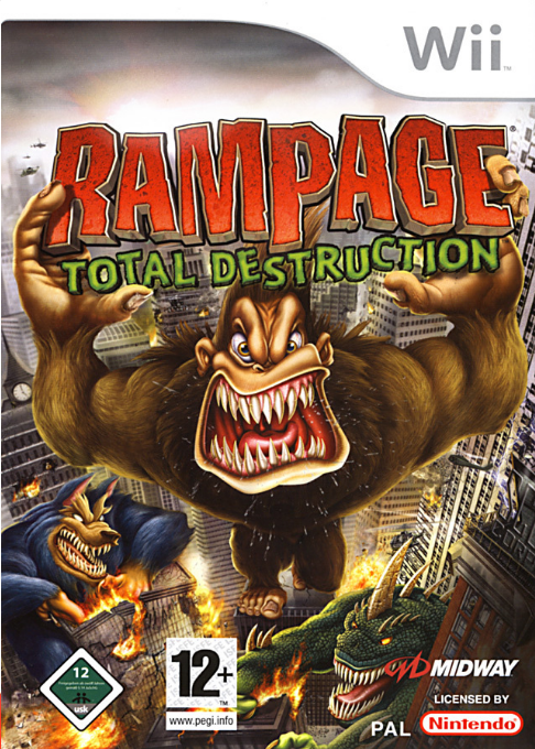 Rampage - Total Destruction — box-2D (FR)