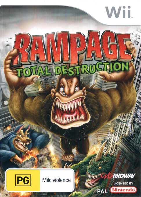 Rampage - Total Destruction — box-2D (AU)