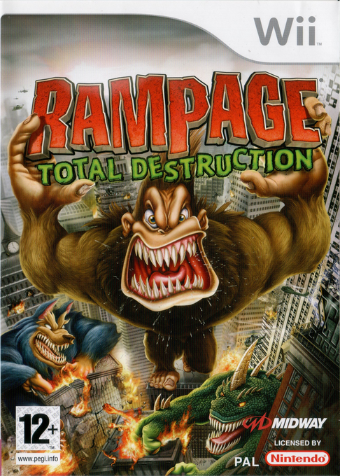 Rampage - Total Destruction — box-2D (EU)