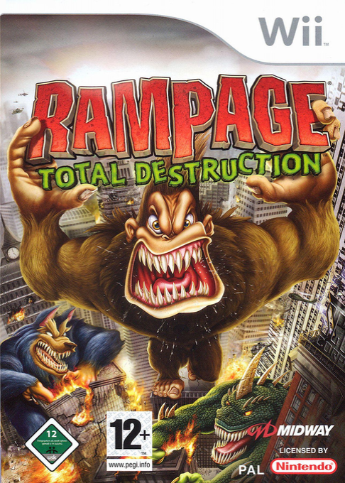 Rampage - Total Destruction — box-2D (DE)