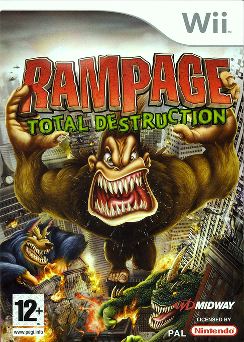 Rampage - Total Destruction — box-2D (SP)