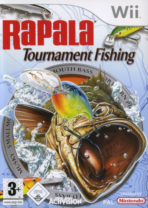 Rapala Tournament Fishing! — box-2D (DE)