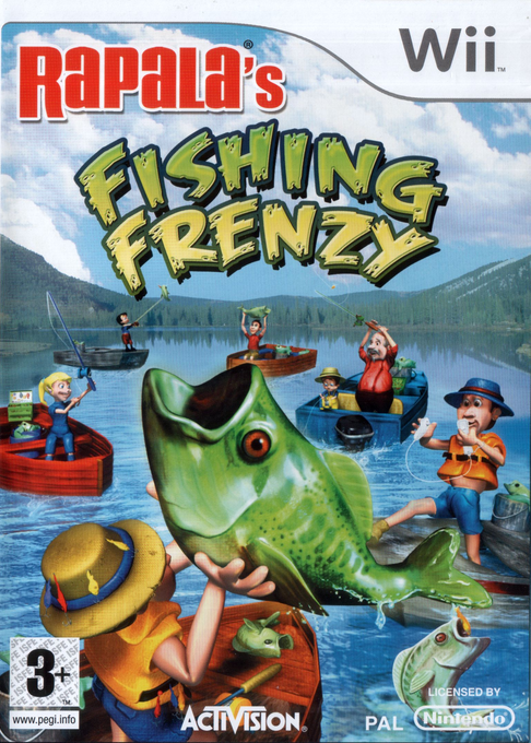 Rapala's Fishing Frenzy — box-2D (EU)