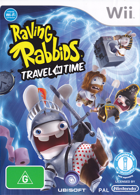 Raving Rabbids - Travel In Time — box-2D (AU)