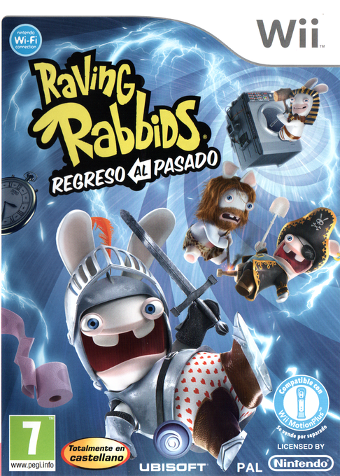 Raving Rabbids - Travel In Time — box-2D (SP)