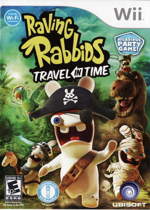 Raving Rabbids - Travel In Time box art