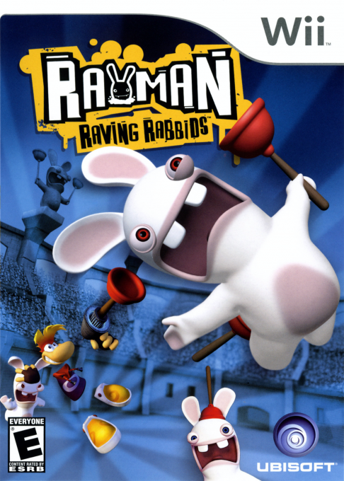 Rayman Raving Rabbids box art