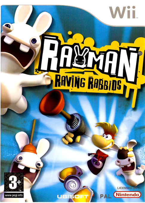 Rayman Raving Rabbids — box-2D (SP)