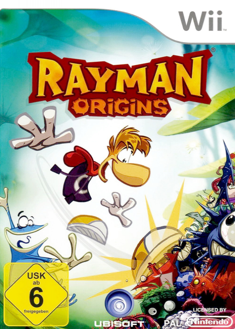 Rayman Origins — box-2D (DE)