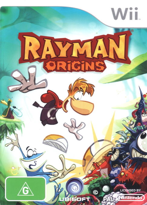 Rayman Origins — box-2D (AU)