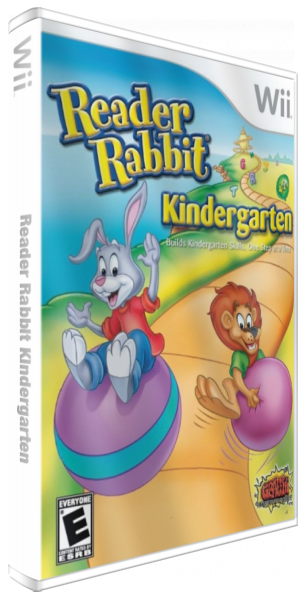 Reader Rabbit Kindergarten — box-3D (US)