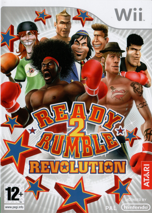 Ready 2 Rumble - Revolution — box-2D (EU)
