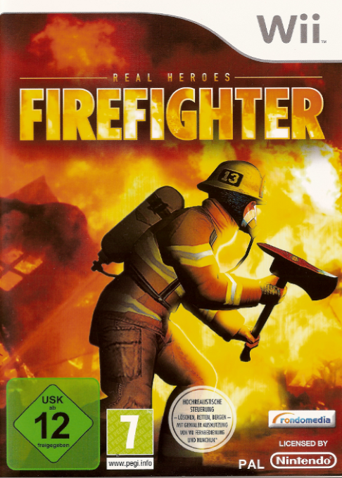 Real Heroes - Firefighter — box-2D (DE)