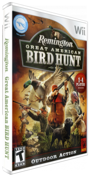 Remington Great American Bird Hunt — box-3D (US)