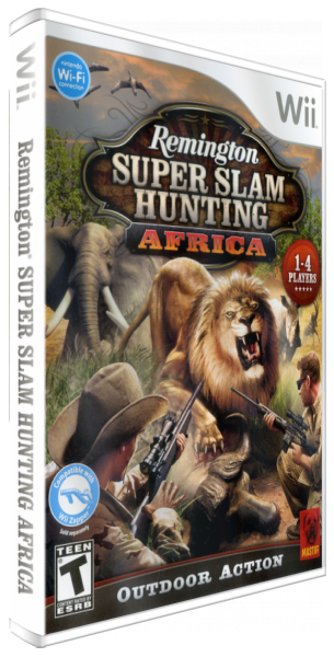 Remington Super Slam Hunting - Africa — box-3D (US)