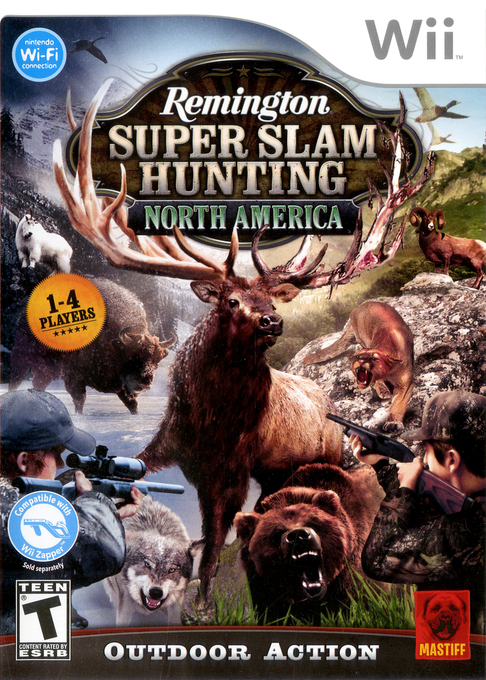 Remington Super Slam Hunting - North America box art