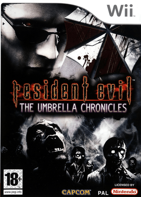 Resident Evil - The Umbrella Chronicles — box-2D (SP)
