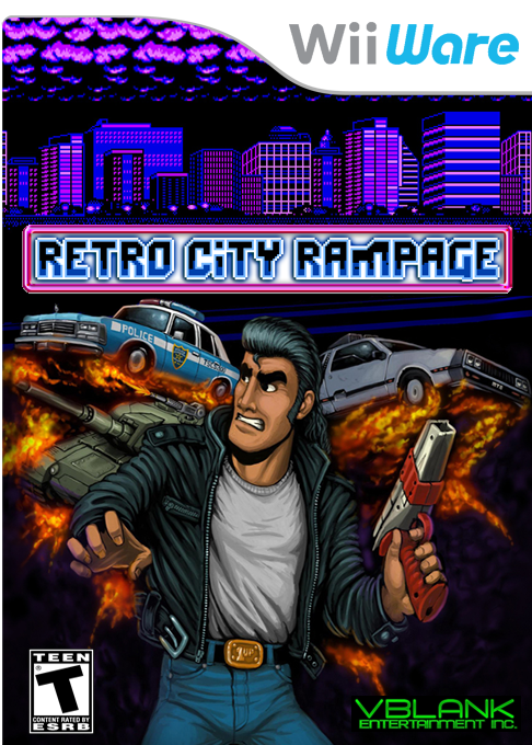 Retro City Rampage box art