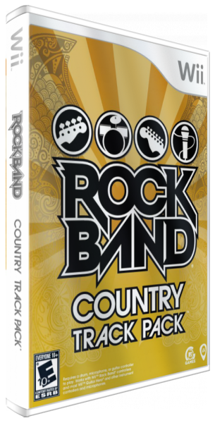 Rock Band - Country Track Pack — box-3D (US)
