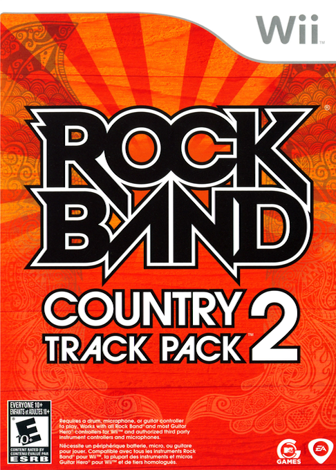 Rock Band :  Country Track Pack 2 box art