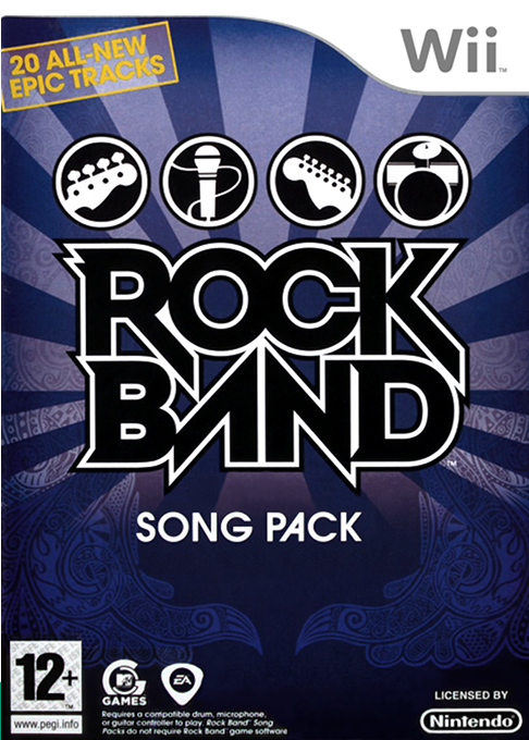 Rock Band Song Pack 1 box art