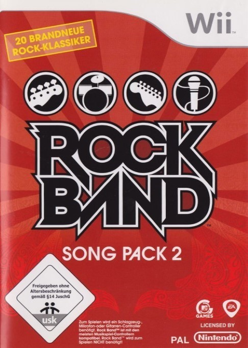 Rock Band - Track Pack Volume 2 — box-2D (DE)