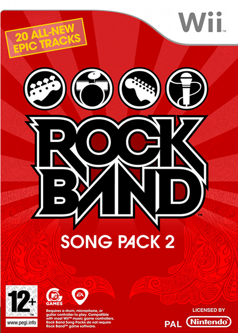 Rock Band Song Pack 2 box art