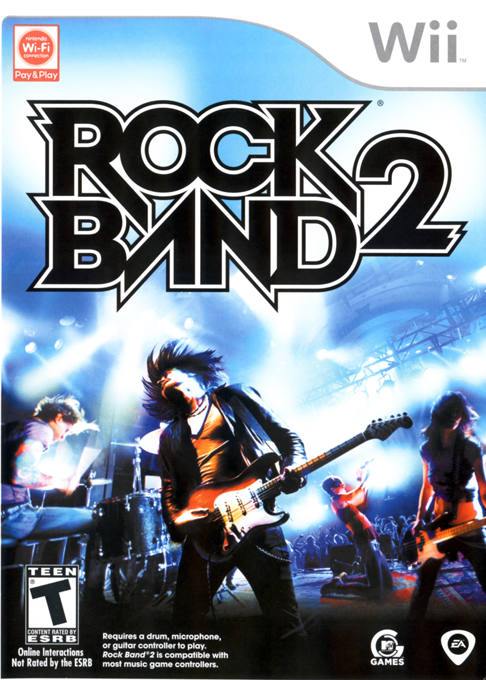 Rock Band 2 box art