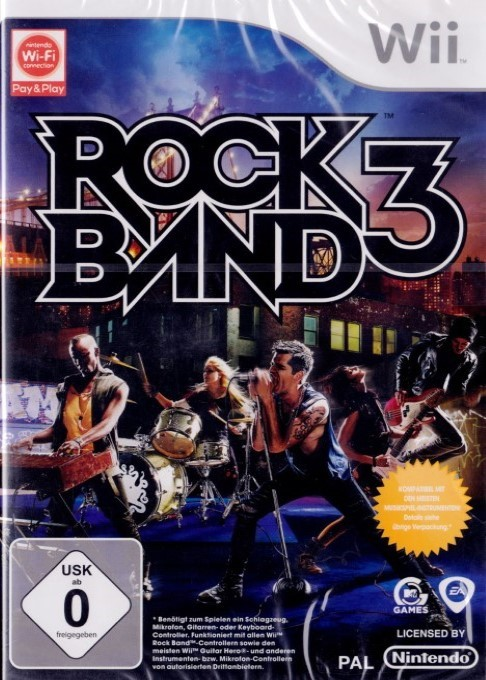 Rock Band 3 — box-2D (DE)